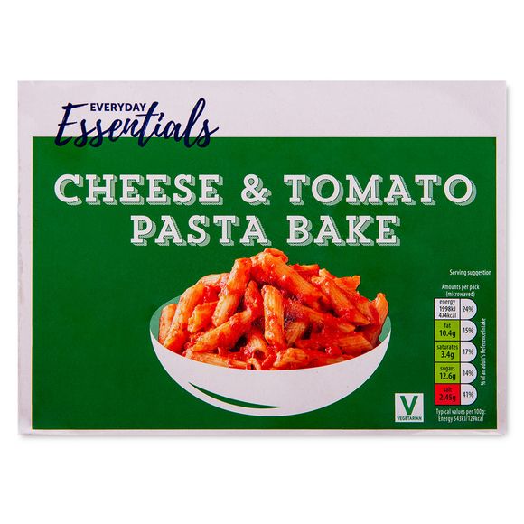 Everyday Essentials Cheese & Tomato Pasta Bake 400g